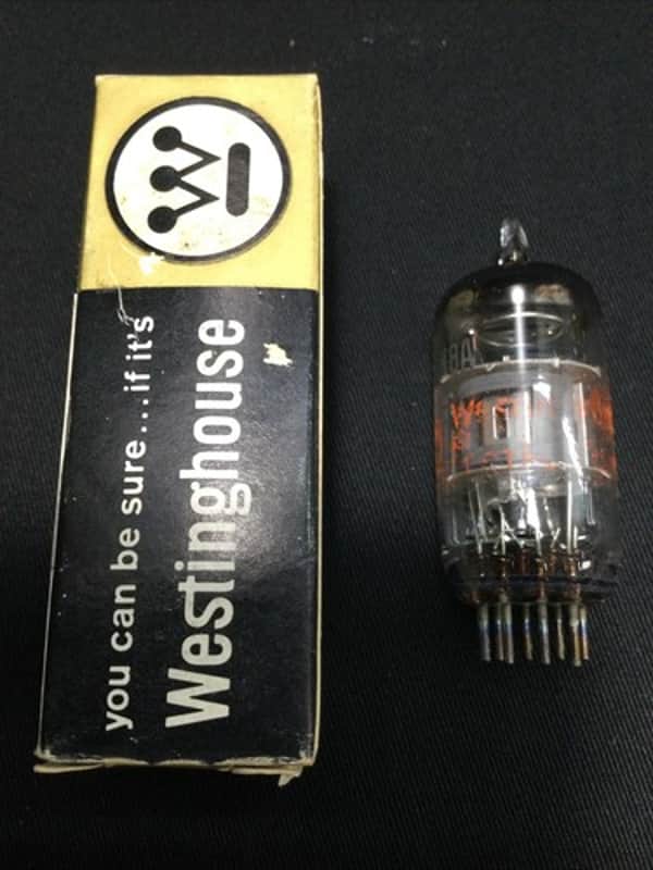 NOS WESTINGHOUSE 6AN8A AUDIO VACUUM TUBE TESTED TOP âOâ GETTER 5.5403-C image 1
