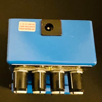 Boss CS-3 Compression Sustainer (Silver Label) 1997 - Present - Blue image 4