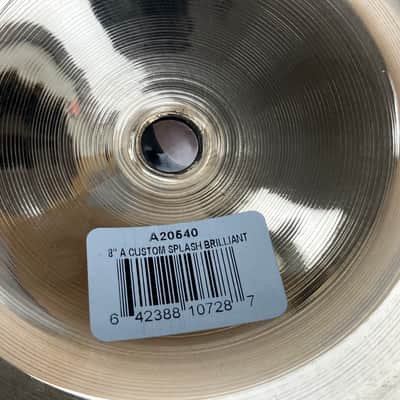 Zildjian A20540 8" A Custom Splash Cymbal - Brilliant image 7
