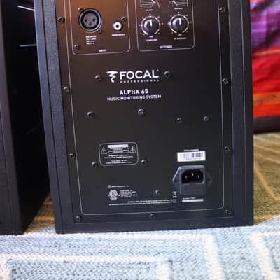 Focal Alpha 65 Active Monitor (Pair) FOR PARTS OR REPAIR image 9