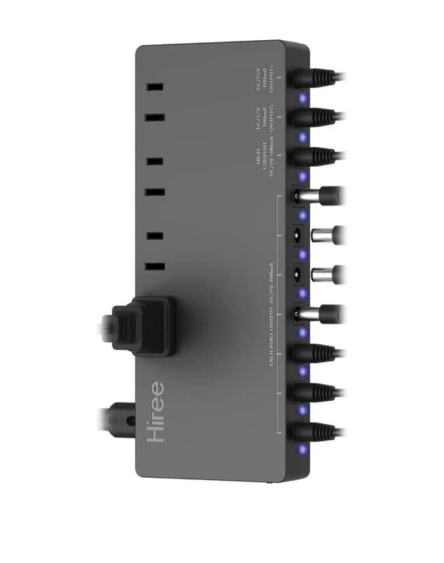 New 4 AC Outlet Guitar Pedal PowerStation Distributor DC Output for 9V/12V/18V 2026 - New image 1