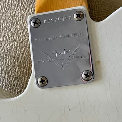 Fender Custom Shop Limited Edition '64 Telecaster (2024) Electric Guitar, Relic Aged Olympic White. ALL Documentation, MINT image 8