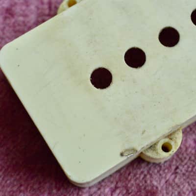 Vintage 1959 Fender PRE-CBS Jazzmaster Pickup Covers 1958 1960 Cover Set image 3
