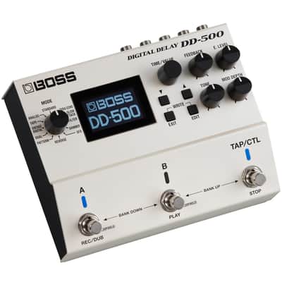 Used Boss DD-500 Digital Delay Guitar Effects Pedal