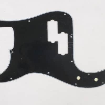 Black BWB Left Handed Scratch Plate Pickguard to fit USA/Mex Precision Bass P Bass guitar