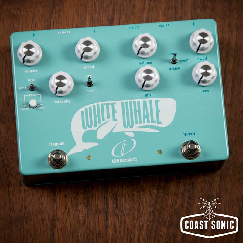 Crazy Tube Circuits White Whale Analog Spring Reverb/Tremolo V2 image 1