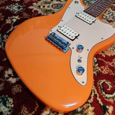 1999 Fernandes JG-45 Jagmaster California Coral, Jaguar/Jazz Style Guitar Offset 🔥 image 4