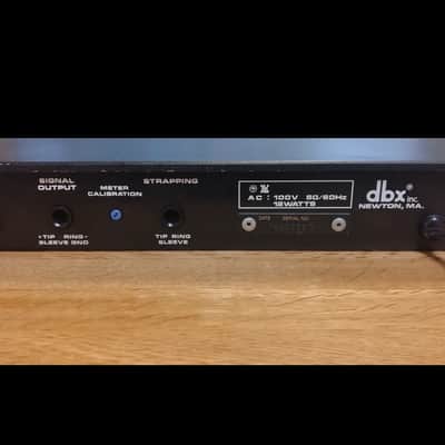 dbx 160X Compressor / Limiter — Fully Recapped & Serviced, 100% Original I/O (100V Japan) image 5