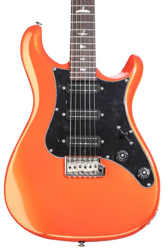 PRS SE NF3 Electric Guitar - Metallic Orange Rosewood Fingerboard image 1