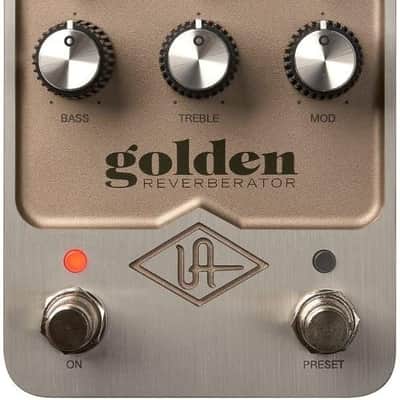 Universal Audio GOLDEN Reverberator Stereo Effects Pedal image 1