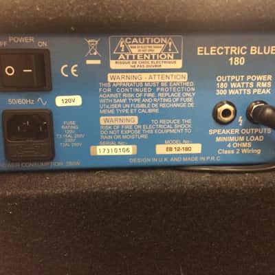 Ashdown Electric Blue 180 image 3