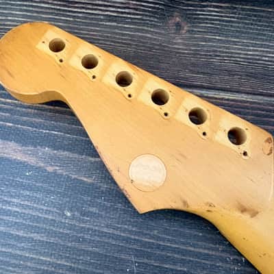 90s Charvel CST Stratocaster Neck Regular Scale 22F Made in Japan as is image 15