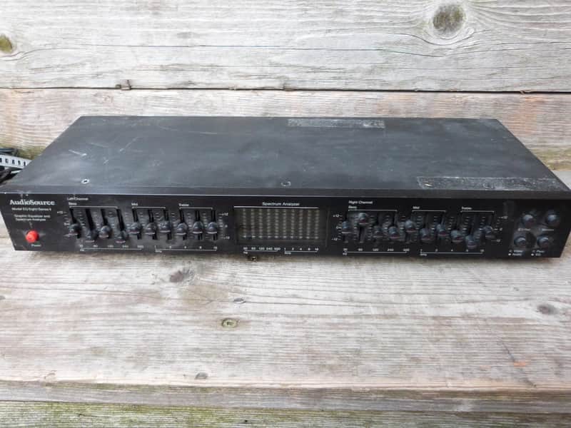 AudioSource Model eq8 series II graphic eq and spectrum analyzer image 1