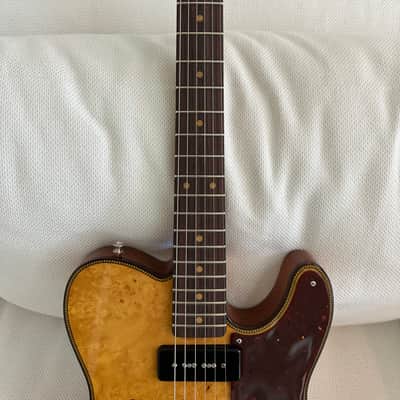 Fender Fender Artisan Maple Burl Dual P90 Telecaster - Aged Natural Rosewood Fingerboard 2021 - Artisan image 3