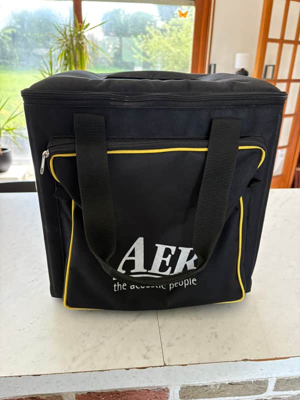 AER AcoustiCube 3 120w Acoustic Combo + 2-Way Footswitch & Fitted Gigbag image 1