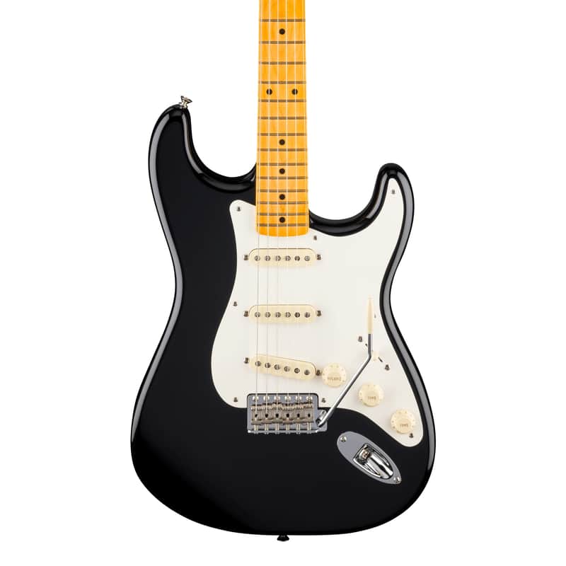 Fender American Vintage II 1957 Stratocaster MP Black w/case image 1