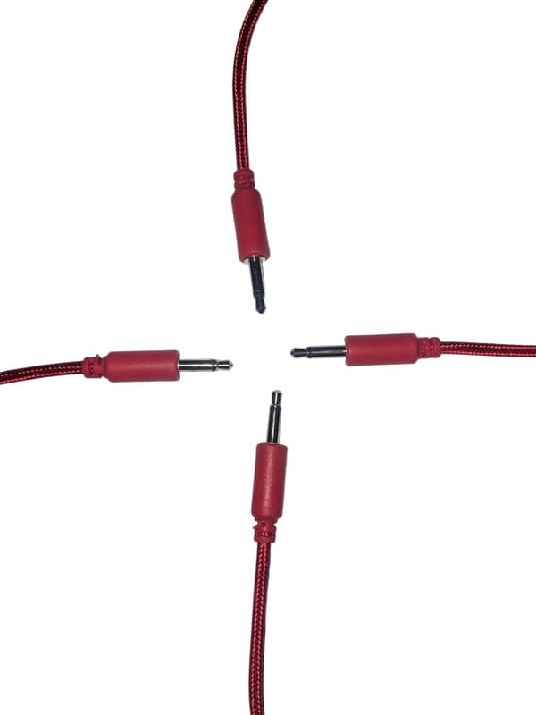 Mickey Cuervo Eurorack Patch Cable 2025 - 3.5mm Braided Patch Cable image 1