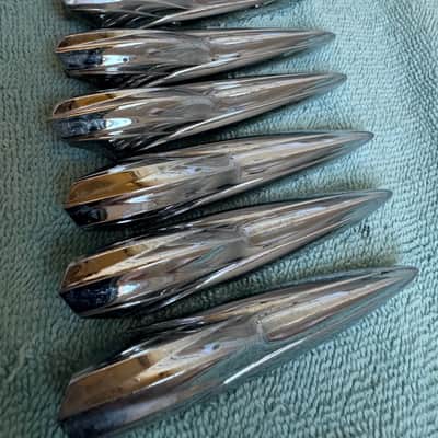 Premier Lot of 8 Vintage Floor Tom Drum Lugs - Spacing 1 7/16” 70s - Chrome image 1