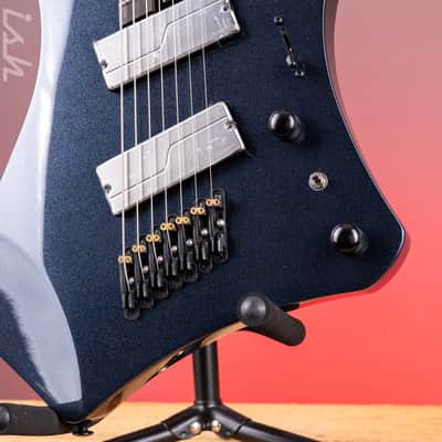 Ibanez A527 Alpha Multiscale 7-String Guitar Iron Pewter image 5