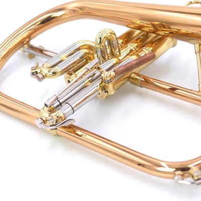 Carol Brass 6200-rss Flugelhorn - Clear Lacquer image 12