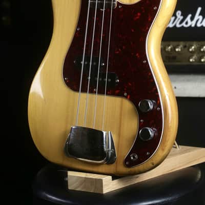 Vintage 1975 Greco Precision Bass PB-420, Made in Japan (Matsumoku) - Natural Ash image 3