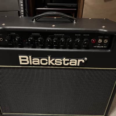 Blackstar HT Club 40 MKII 40-Watt 1x12" Tube Guitar Combo 2017 - 2023 - Black image 2