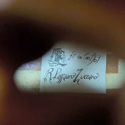 1969 13-COURSE RAYMOND PASSAURO ZUCCARO BAROQUE LUTE image 25
