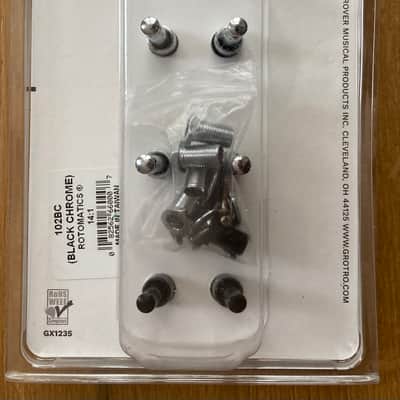 Grover Rotomatic 102C + BC 1980+2026 - Chrome + Black image 2
