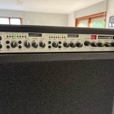 AER AcoustiCube 3 120w Acoustic Combo + 2-Way Footswitch & Fitted Gigbag image 3