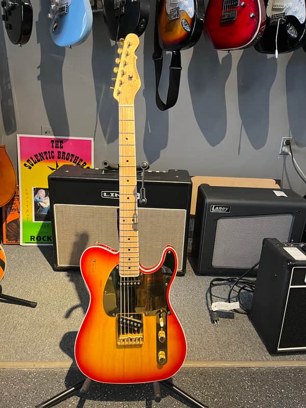 G & L ASAT Classic 1991 Commemorative  - Cherry Burst Ash image 1
