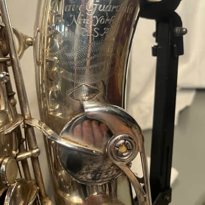 Dave Guardala Tenor Saxophone - 1990’s - Silver plated image 6