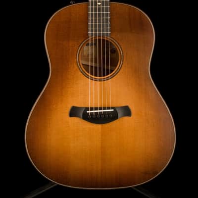 Taylor Builder's Edition 517e Grand Pacific Wild Honey Burst Acoustic Electric Guitar With Case - Serial # 1203054108  - Demo image 3