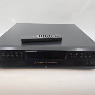 Sony CDP-CE275 5-Disc CD Changer & Player w/Remote - TESTED - RV-0405 image 1