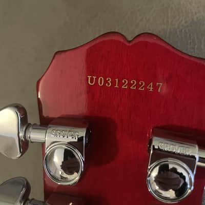 Epiphone Les Paul Standard Left-Handed 1989 - 2013 Cherry Sunburst image 9