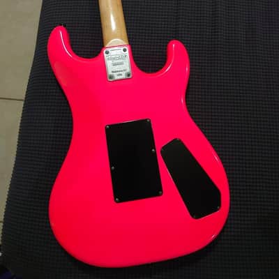 80s Kramer Baretta Neon Pink Lefty image 6