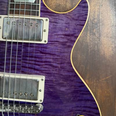 Gibson Murphy Lab '59 Custom Shop Les Paul 2023 - Trans Purple Aged _ R9 1959 historic reissue image 15