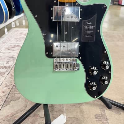 Fender Vintera II '70s Telecaster Deluxe with Tremolo, Maple Fretboard - Surf Green image 4