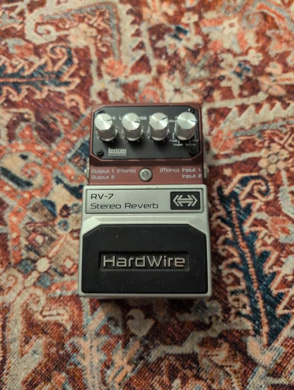 DigiTech Hardwire RV-7 Stereo Reverb