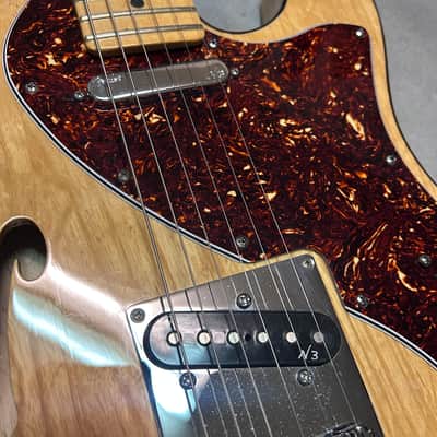 2013 Fender American Deluxe Telecaster Thinline Natural w/OHSC image 11