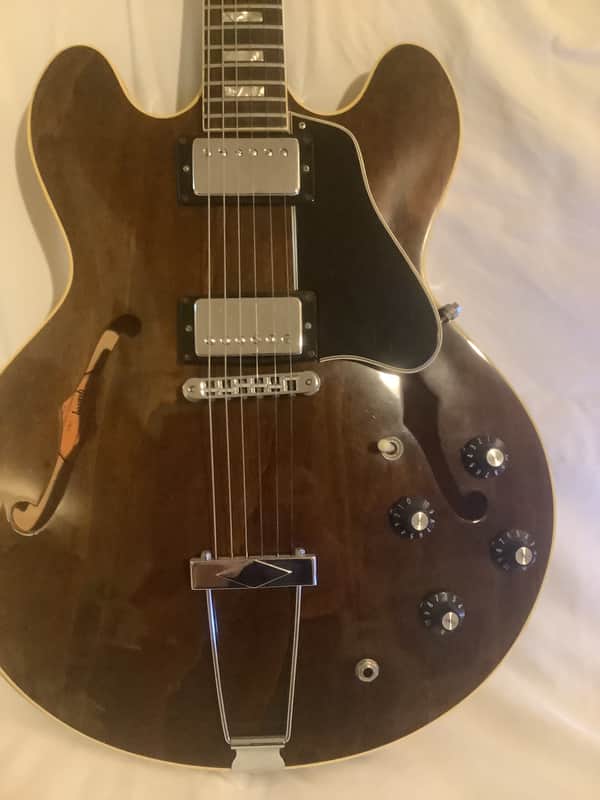 Gibson ES-335 TDW 1970 - orange label image 1