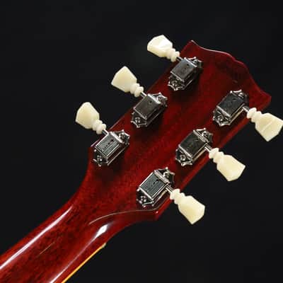 Gibson Custom 1961 Les Paul SG Standard Reissue Electric Guitar with Bigsby - Cherry Red, VOS 701 image 8