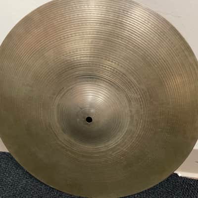 Zildjian 18” Marching Crash Cymbal 1970? Goldish image 3
