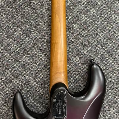 Sterling Jason Richardson Cutlass Signature Cosmic Purple Burst Satin 6 String Guitar image 12
