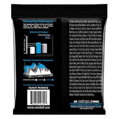 Ernie Ball Cobalt P02725 Extra Slinky Electric Guitar Strings, 1 Set image 4