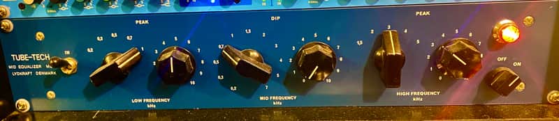 Tube-Tech ME-1B Mid Range Tube Equalizer 2010s - Blue image 1