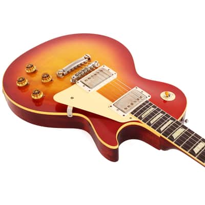 Gibson Custom Shop 1958 Les Paul Reissue Washed Cherry Sunburst VOS image 9