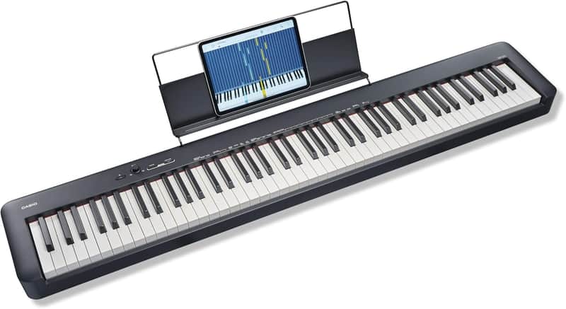 Casio CDP-S110 88-Key Compact Digital Piano 2022 - Present - Black image 1