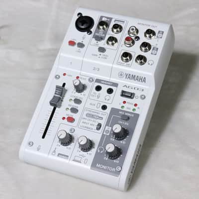 YAMAHA AG03MK2 Live Streaming Mixer [YGDZ02356] (05/25) image 1
