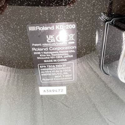 Roland KD-200 20" Shell V-Kick Bass Drum Acoustic Style Roland KD200 image 2