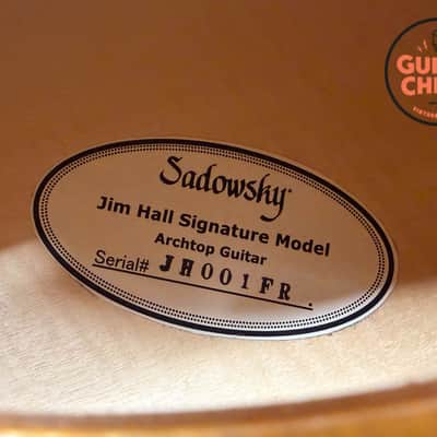 2003 Sadowsky Jim Hall Signature Model Natural Near Mint w/ OHSC Early Example image 16